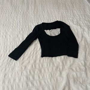 Elegant Black Women's Top